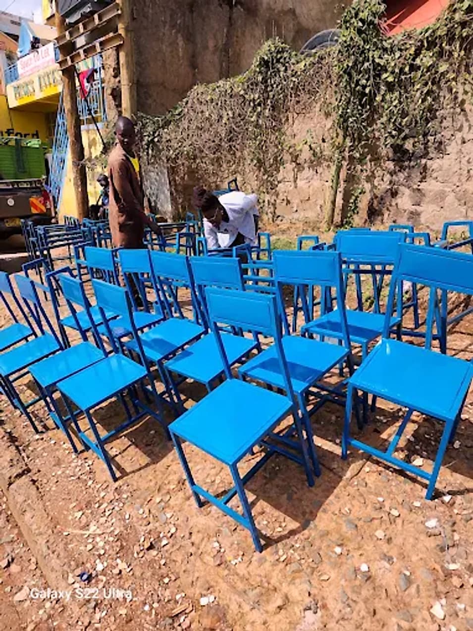 Blue School Chairs