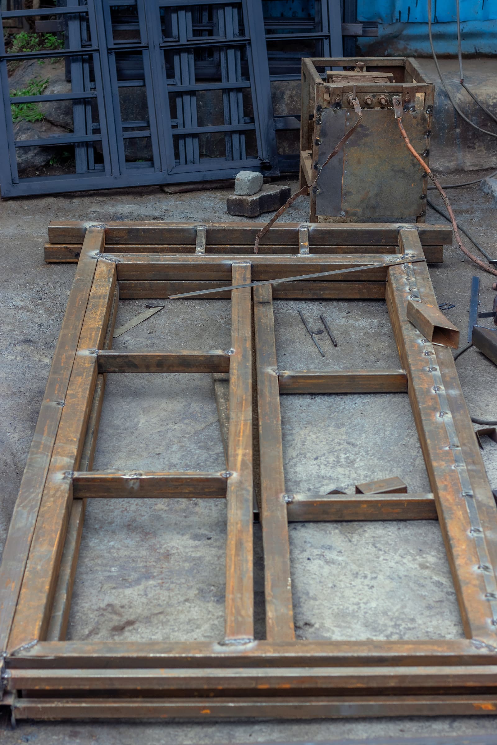 Frame Squared Up on the Bench