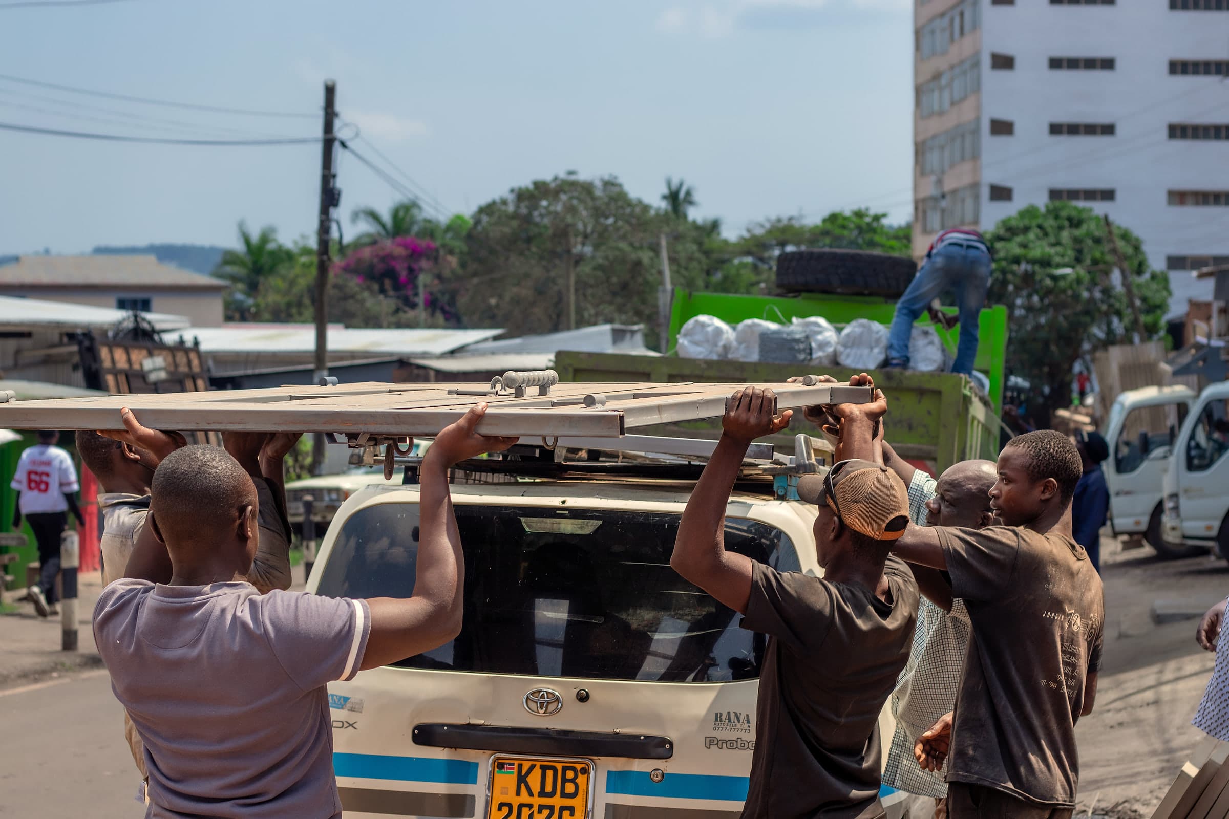 Loading the Delivery Vehicle